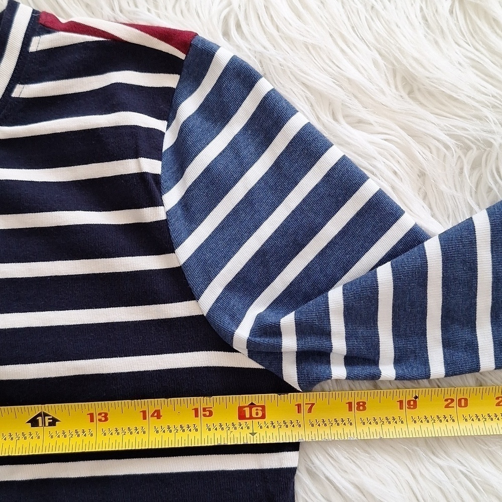 J.Crew Multi Color Mixed Stripe T-Shirt - Picture 14 of 16